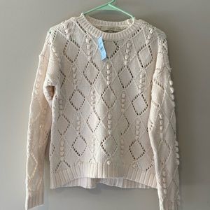 LOFT Popcorn Stitch Sweater